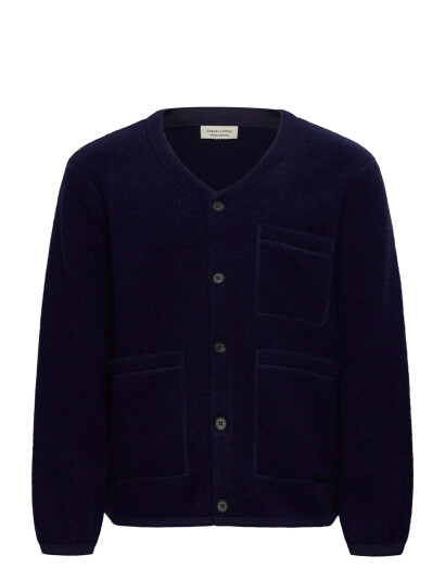 Casual Friday Cfwilli O218 Wool Fleece Jacket - Navy - S