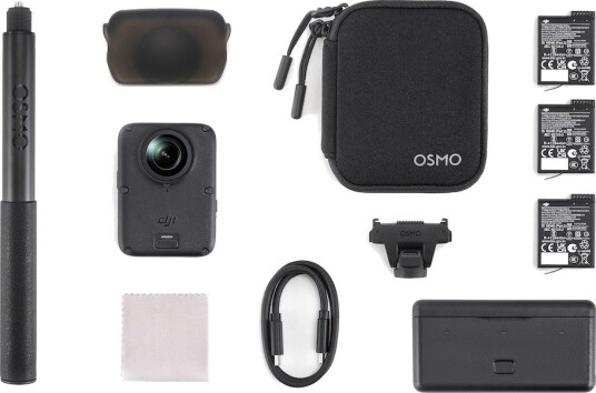 DJI Osmo 360 II Adventure Combo actionkamera (sort) DJI Osmo 360 II Adventure Combo actionkamera (sort)