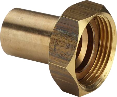 Viega Sanpress Forskruning ¾"X15mm Af Rødgods Sc-Contur Nippel/Muffe