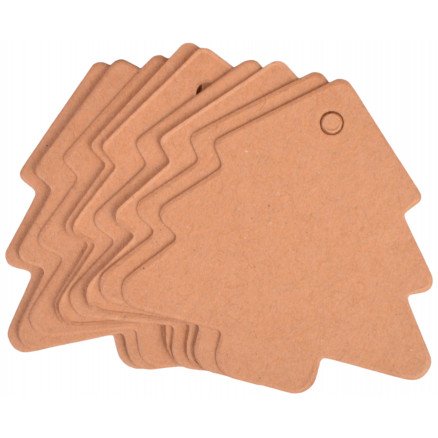 Infinity Hearts Til/Fra Kort Juletræ Karton Brun 5,5x5,5cm 10 stk Infinity Hearts Til/Fra Kort Juletræ Karton Brun 5,5x5,5cm 10 stk