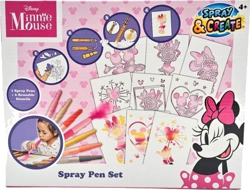 Disney Minnie Mouse-spraypennesett MM24364 Disney Minnie Mouse-spraypennesett MM24364
