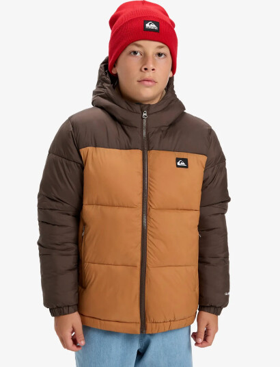 Quiksilver Cold Days Youth Jacket Brown 164 Quiksilver Cold Days Youth Jacket Brown 164