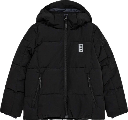 LEGO® Wear Polstret Jakke LWJad 701 Svart LEGO® Wear 10 år (140) Dunjakke