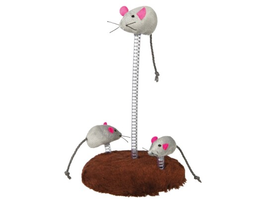 Trixie Musefamilie På Fjeder 30Cm Trixie Musefamilie På Fjeder 30Cm