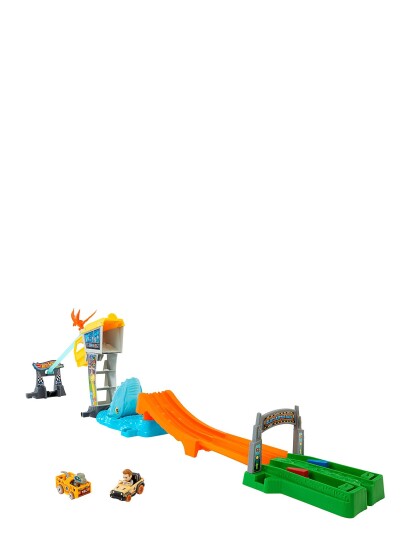Hot Wheels Racer Verse Racerverse Blue"s Raptor Rush Track Set - Multi/patterned - ONE SIZE