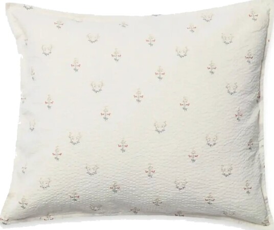 Garbo&Friends Seersucker Pillowcase 50X60 Cm La Fraise   Cream   50X60 x 50
