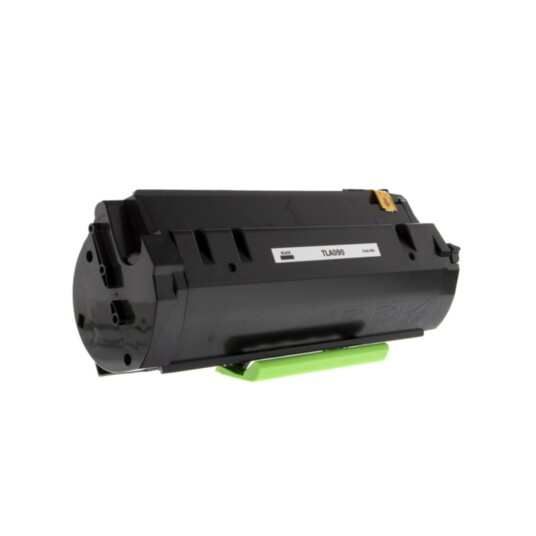 60F2000, Tonerkassett, erstatter Lexmark 602, svart, 2.500 sider, inkClub
