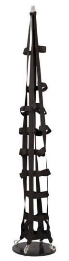 Hanging strap cage