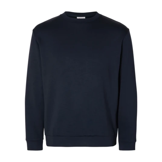 Selected Homme Emanuel Soft Crew Neck Sweat Blå L