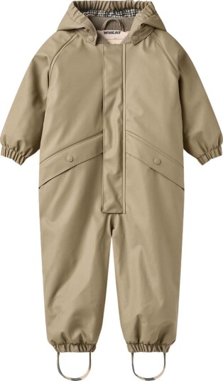 Wheat Regndress m. Termos PU Aiko Grey Stone Wheat 74 Regndress Beige Brun Grå