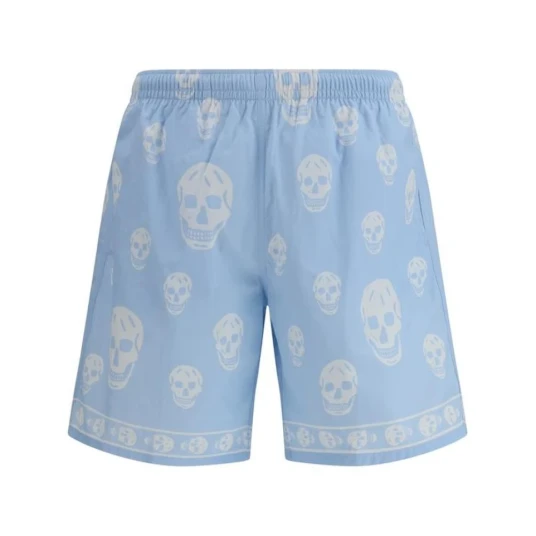 Alexander McQueen Herre Shorts Blå M,
