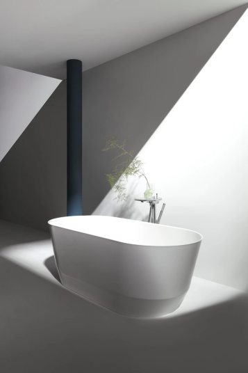 Laufen Pro Frittstående Badekar 1500x700 mm, Kompositt, Hvit