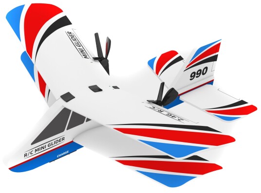 RC Little Dragonfly Blue/Red RTF