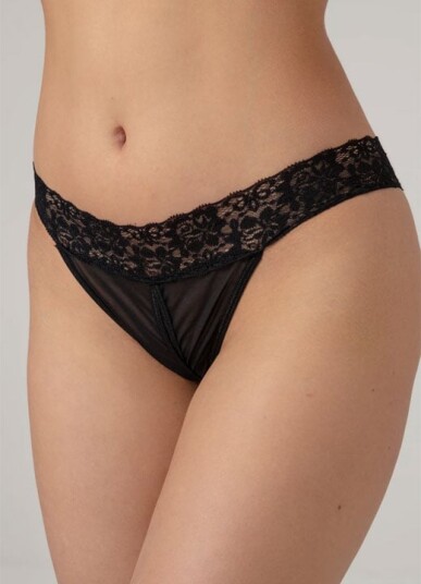 Christine - Crotchless Thong