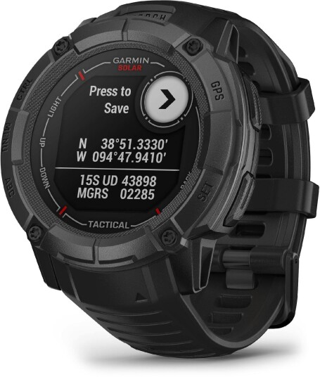 Garmin Instinct 2X Solar Tactical Edition Black