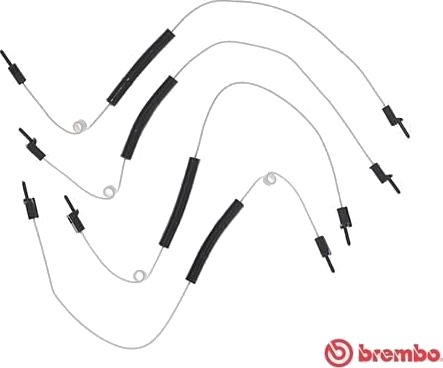 Slitekontakt bremsekloss BREMBO A 00 363