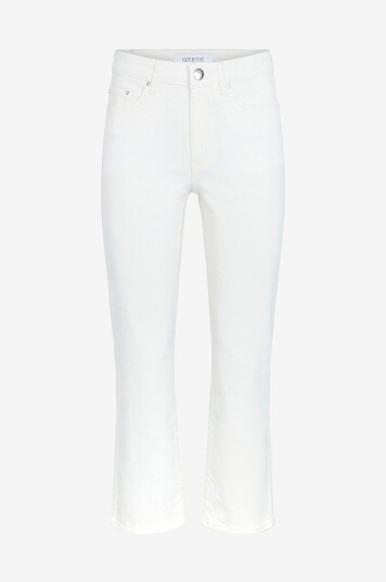 Newhouse Straight Denim Nora Hvit Newhouse Straight Denim Nora Hvit