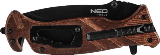 NEO Tools Foldekniv 63-107 6-i-1 Overlevelseskniv Sammenleggbar 22 cm NEO Tools Foldekniv 63-107 6-i-1 Overlevelseskniv Sammenleggbar 22 cm