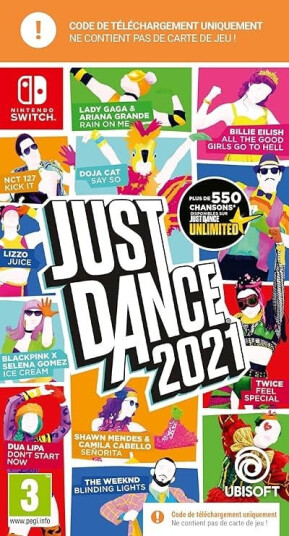 Just Dance 2021 Nintendo Switch Spill Digital kode i esken Just Dance 2021 Nintendo Switch Spill Digital kode i esken