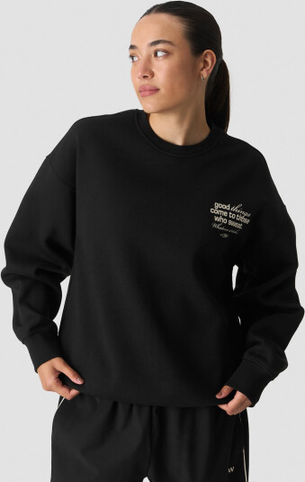 ICIW Everyday Relaxed Crewneck Print Sort S