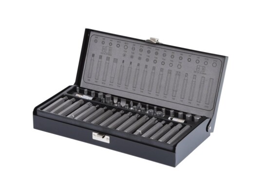 Ks Tools 42-delt Sekskantet Skrutrekkerbits Sett i Nickel Ks Tools 42-delt Sekskantet Skrutrekkerbits Sett i Nickel