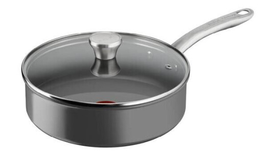 Tefal Renew+ sautépanne 24 cm grå Tefal Renew+ sautépanne 24 cm grå