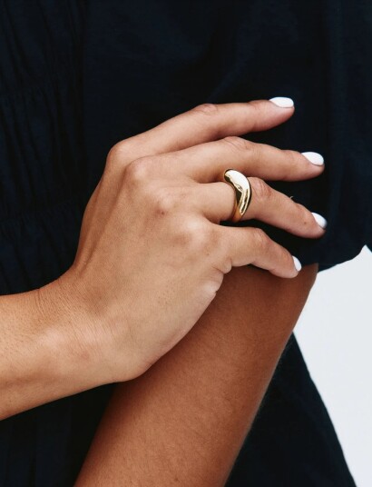 Edblad Azura Ring Gold Xs Gold S