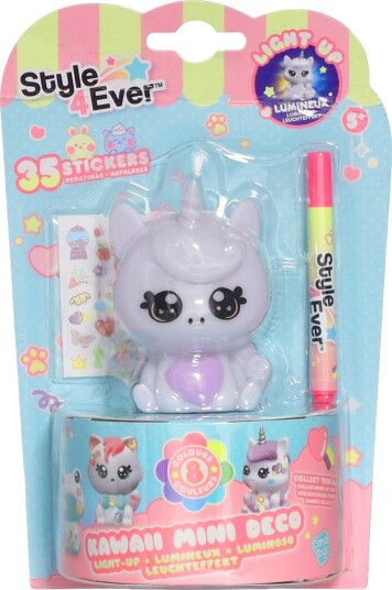 Style 4 Ever Gjør det selv Lampe   Kawaii Mini Dekorasjon   Enhj   Style 4 Ever   OneSize   Lampe