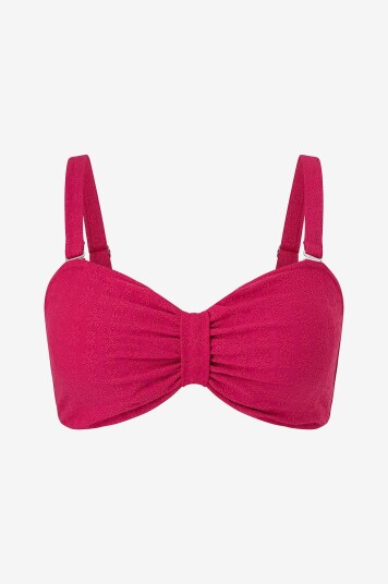 Zizzi Bikini BH sAlina Bandeau Top Rosa