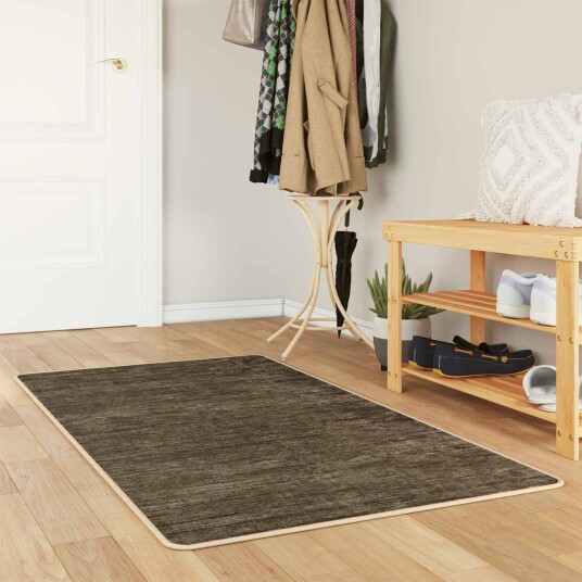  Teppe Runner MARSA Skoggrønn 80 x 150 cm Polyester og PVC