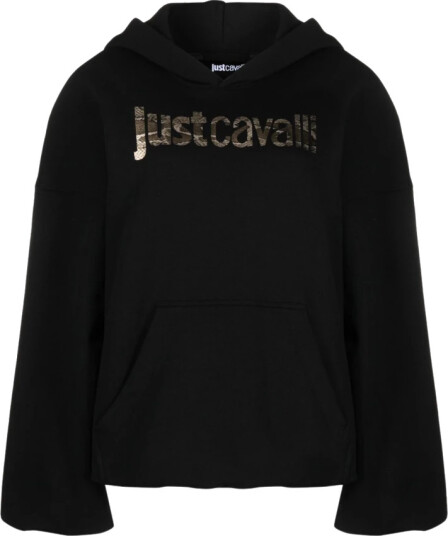 Just Cavalli Dame Gensere & Hettegensere Svart L,