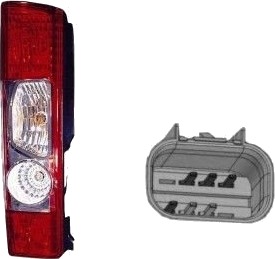 VAN WEZEL 1651921 Baklykt