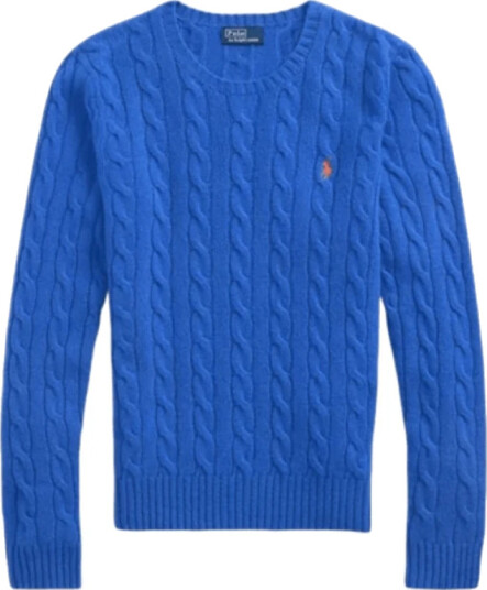 Ralph Lauren Dame Strikkevarer Blå M,