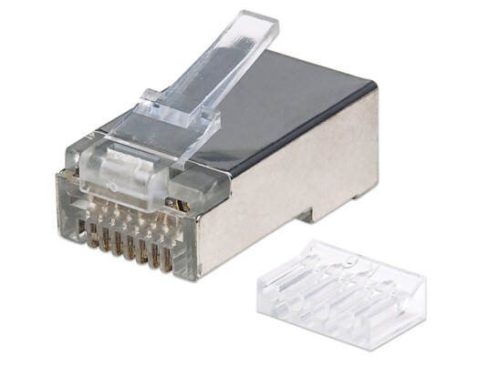 Intellinet 790543 Rj45 Grå Hankjønn Rett Cat6 U/Ftp Stp 790543