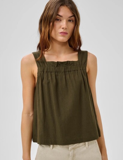 My Essential Wardrobe Mwdias Florence Top - Green - 46