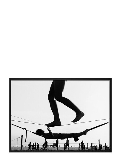 Democratic Gallery Poster Monochrome Balancing Act - Black - 35X50
