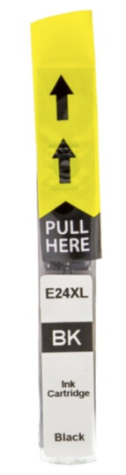 inkClub KEC077 Blekkpatron, erstatter Epson 24XL, svart, 500 sider