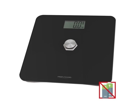 Proficare Pc Pw 3112 Black Elektronisk Personvekt 180 Kg 100 G Sort 5 Kg Kg Lb