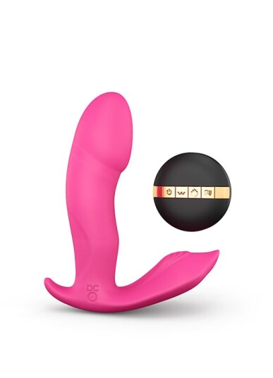 Dorcel Marc Secret Clit Fjernbetjent Smart Voice Vibrator - Rosa