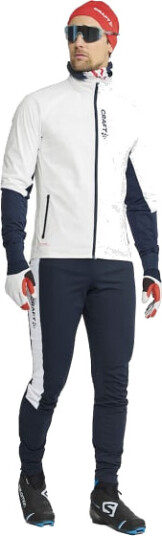 Craft Nor Pro Nordic Race Wind Tight Herre Blaze/White M