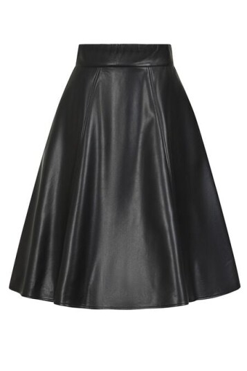 Banned Retro   Rockabilly Middellangt skjørt   Daphne Skirt   XS til XXL   Damer   svart