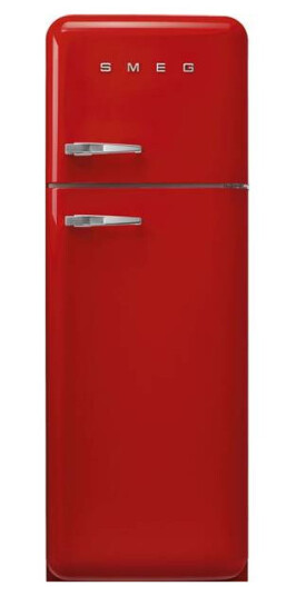 Smeg 50s Style Kjøle-/Fryseskap Retro Rød FAB30RRD5 Smeg 50s Style Kjøle-/Fryseskap Retro Rød FAB30RRD5