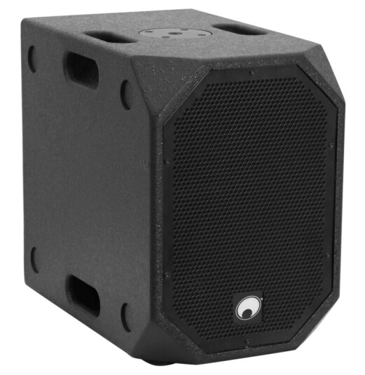 Omnitronic Bob-10a Subwoofer Active Svart Omnitronic Bob-10a Subwoofer Active Svart