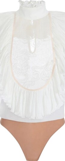Elisabetta Franchi Dame Topper Beige S,