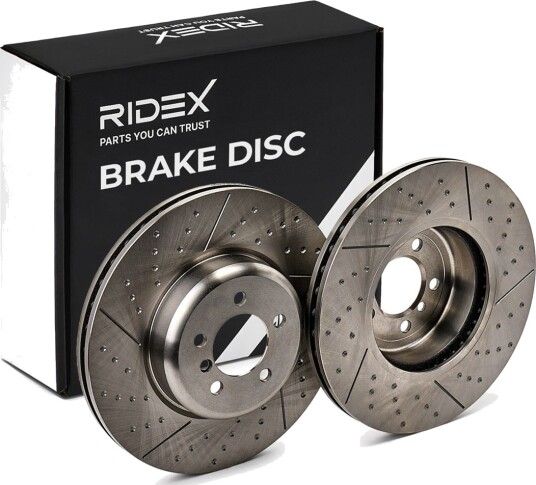 RIDEX 82B1170 Bremseskive