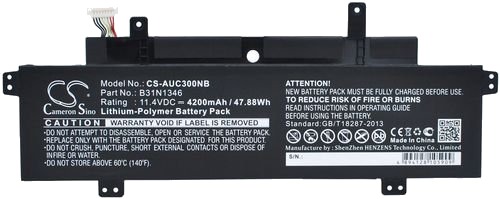 Batteri til Asus C300MA-DB01 etc