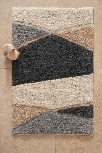 Ellos Home   Baderomsmatte Wave   Natur