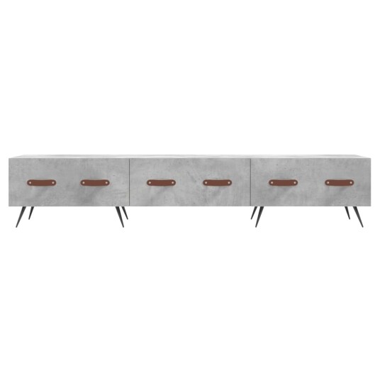 vidaXL TV-benk betonggrå 150x36x30 cm konstruert tre vidaXL TV-benk betonggrå 150x36x30 cm konstruert tre