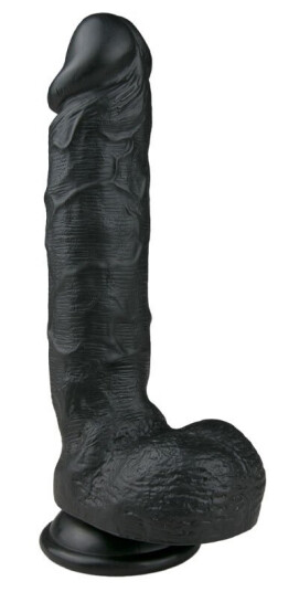 EasyToys Collection Easytoys Realistic Dildo Med Sugekopp 225 Cm Sort