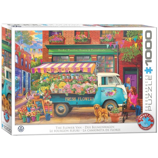 Eurographics Puslespill 1000 Vw Florist